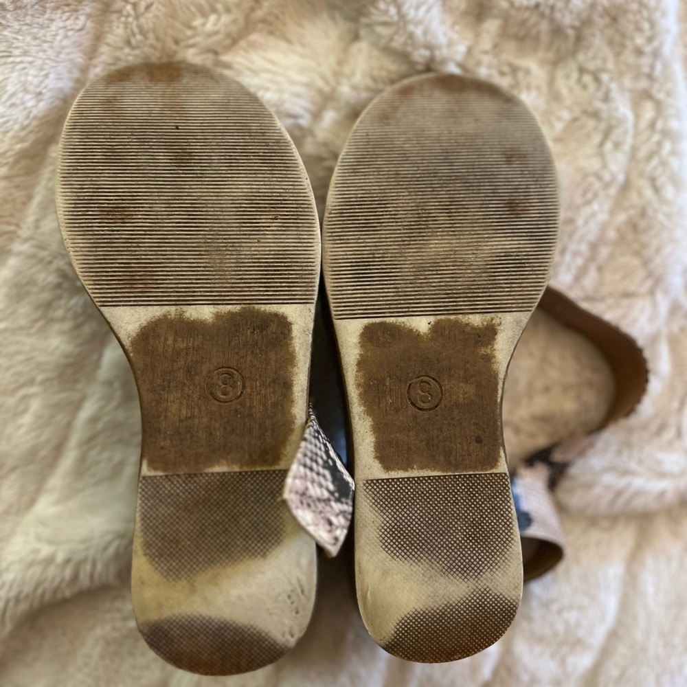 Target Snakeskin Pattern Wedges - Picture 3 of 3